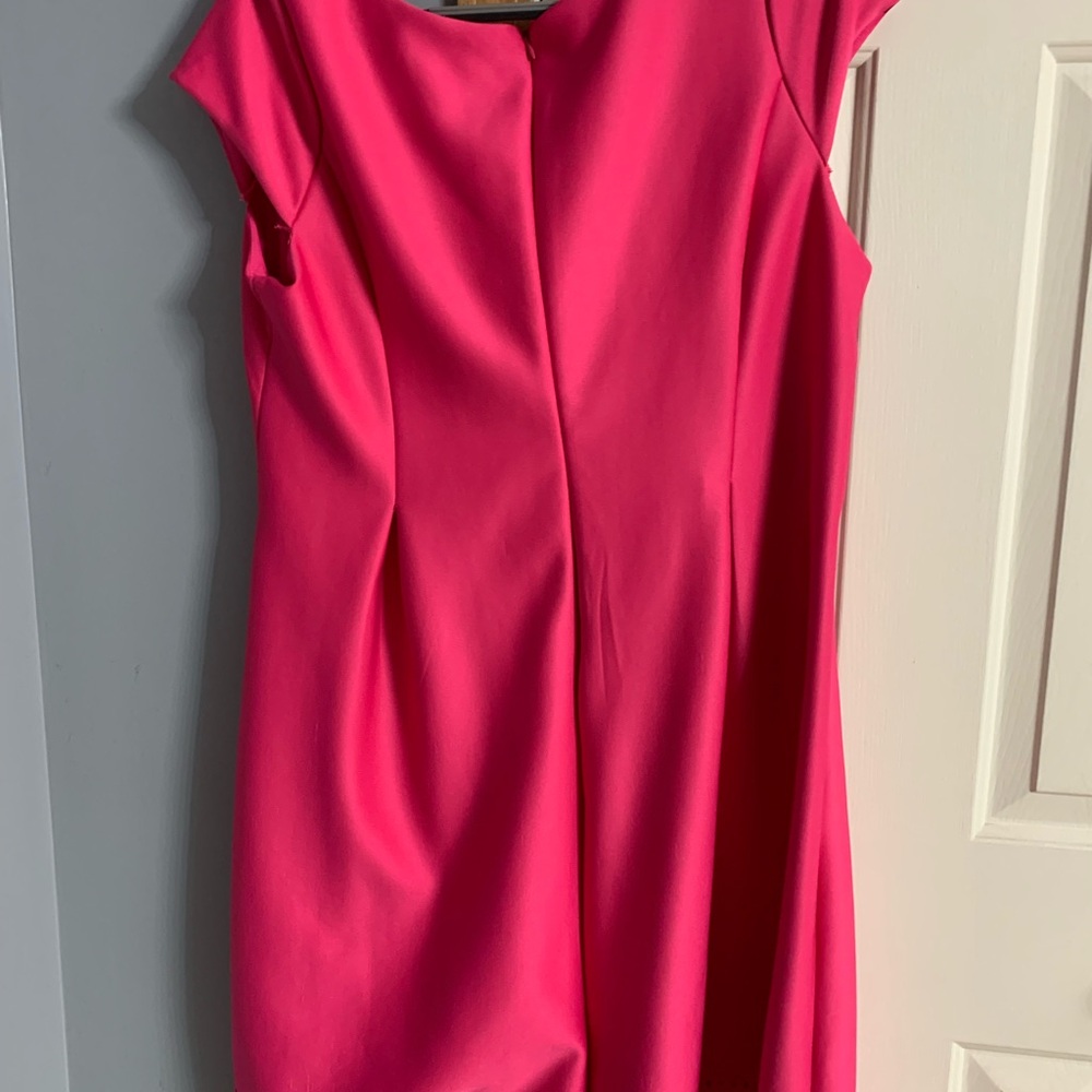 Tiana B. Vibrant Pink Mini Dress